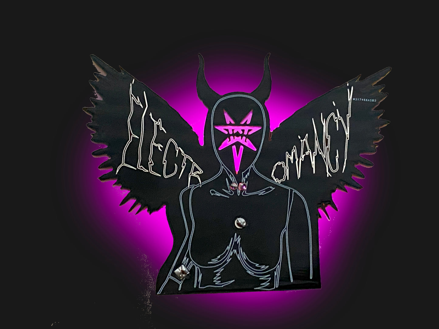 Demonic Circuitry Pin *Lights Up*