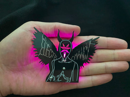 Demonic Circuitry Pin *Lights Up*