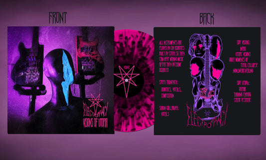 Pink/Black Splattered Vinyl - PAY WHAT YOU WANT!